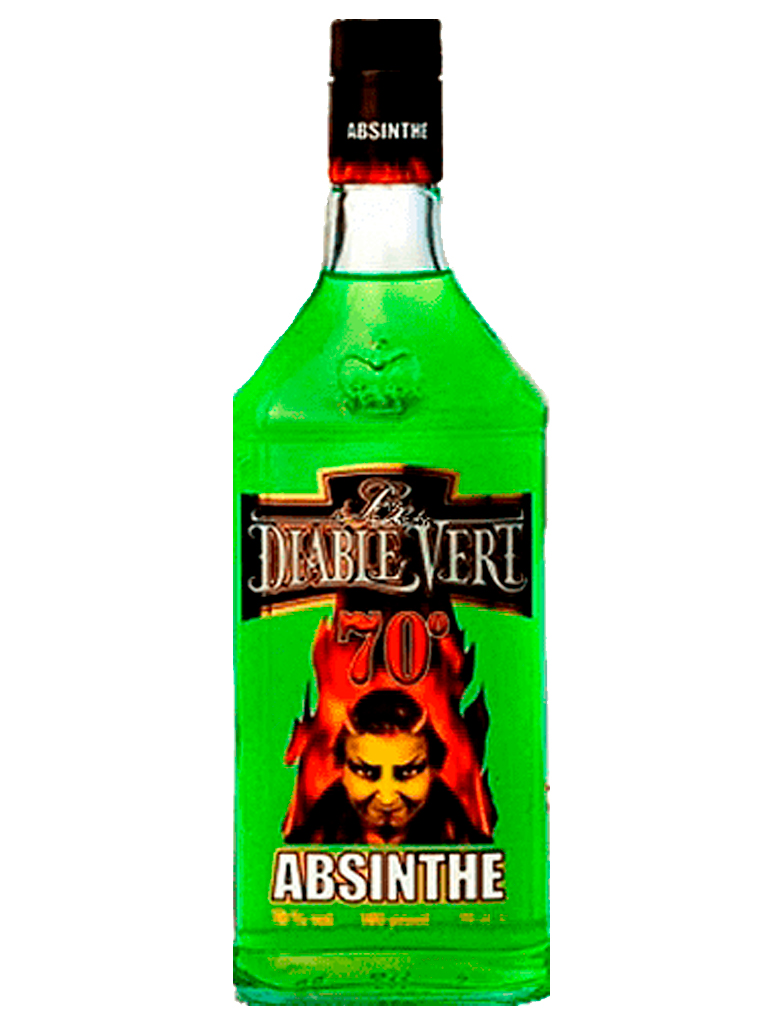 Absenta Le Diable Vert Verde 70º 70 cl