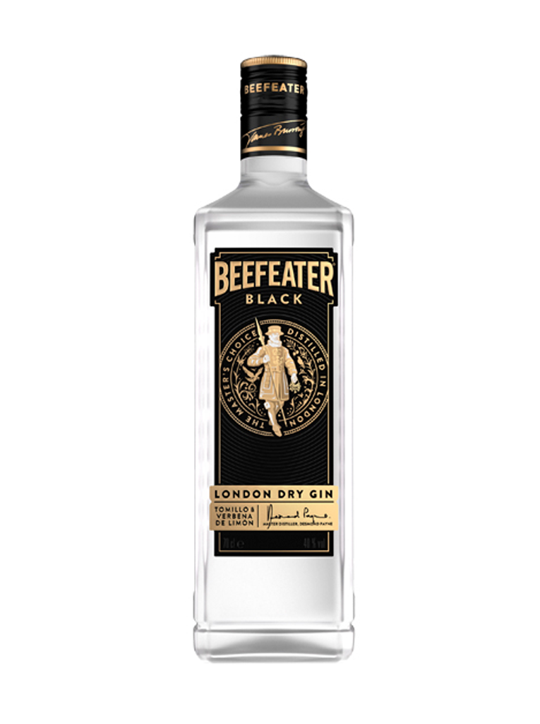 Beefeater Black ginebra inglesa aromatizada con tomillo y verbena de limón 70 cl