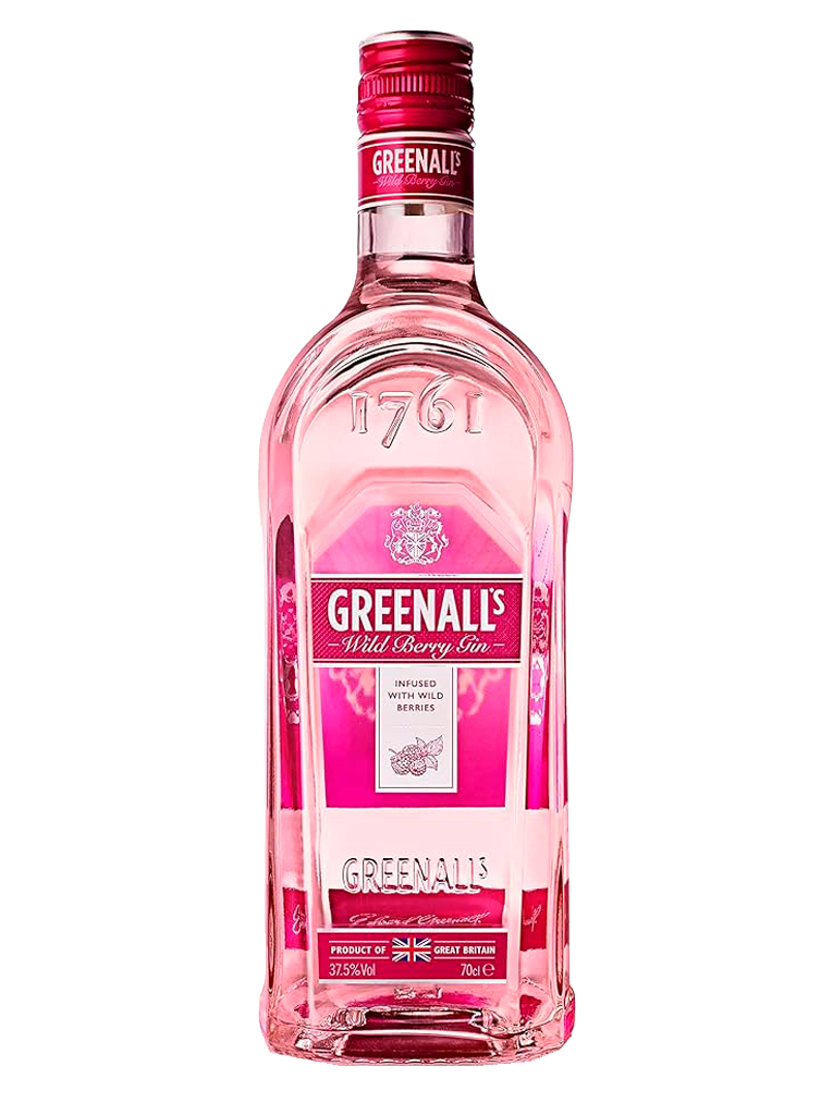Greenall’s Wild Berry Pink Gin botella
